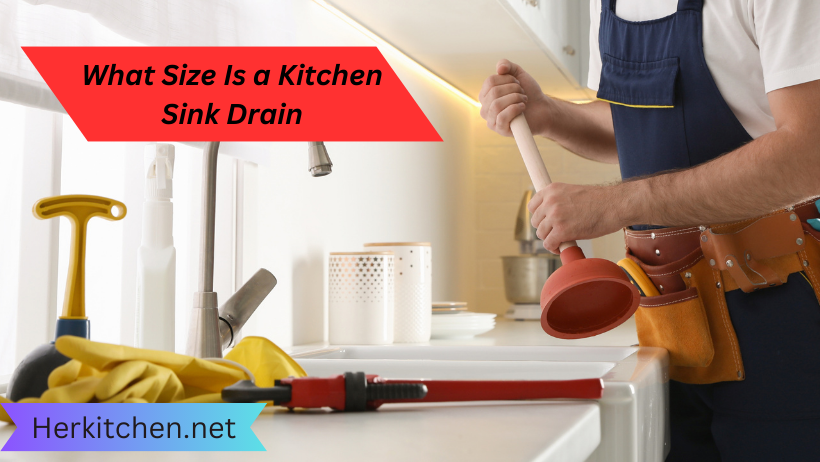 What Size Is a Kitchen Sink Drain