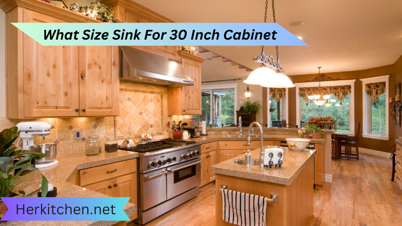 What Size Sink For 30 Inch Cabinet
