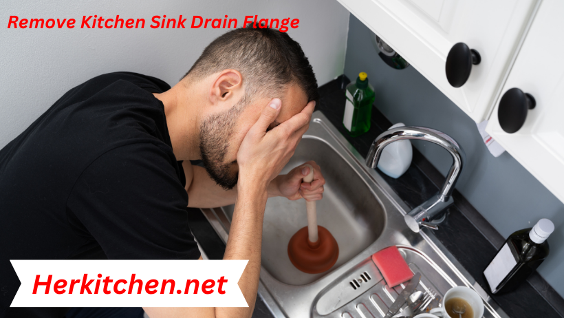 Remove Kitchen Sink Drain Flange