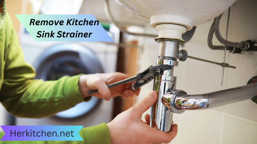 Remove Kitchen Sink Strainer