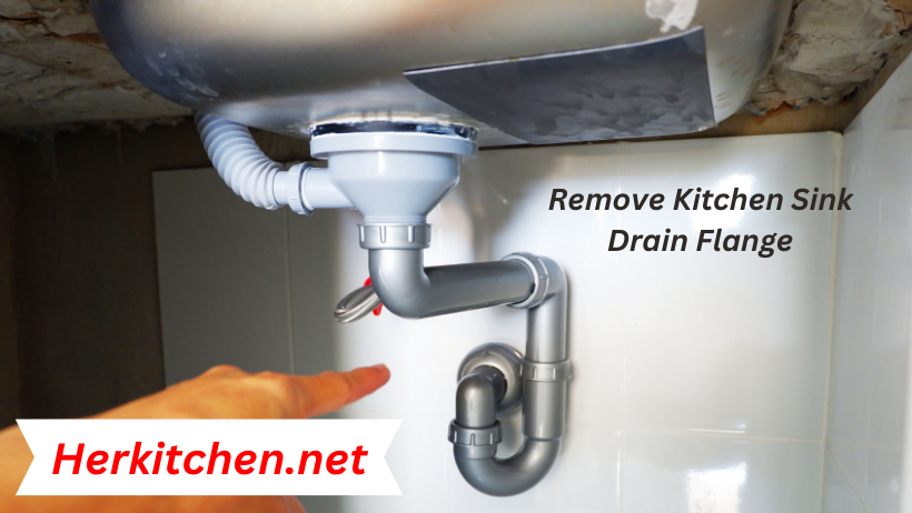 Remove Kitchen Sink Drain Flange