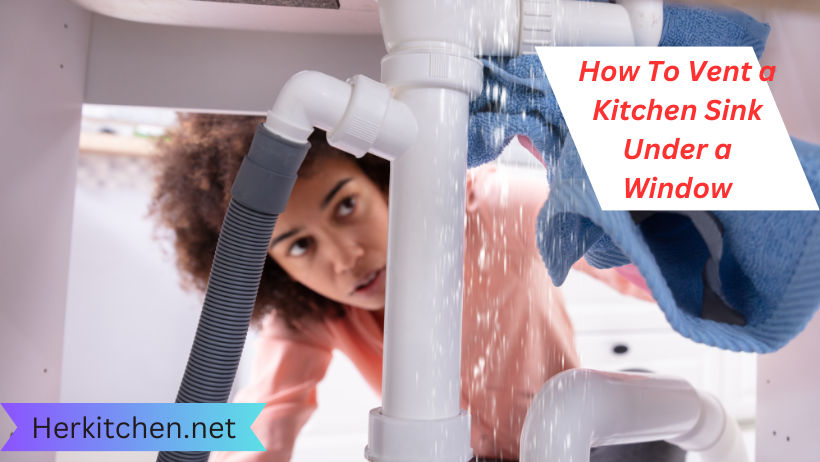 How To Vent a Kitchen Sink Under a Window