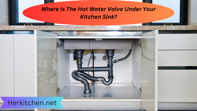 Where Is The Hot Water Valve Under Your Kitchen Sink?