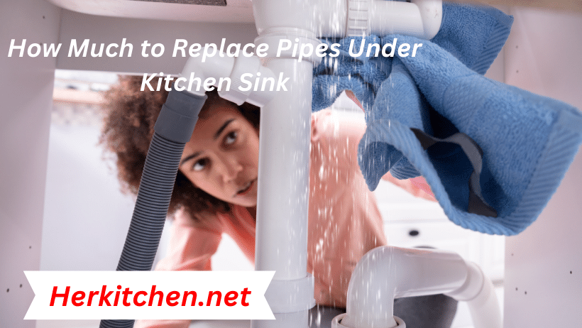 How Much to Replace Pipes Under Kitchen Sink
