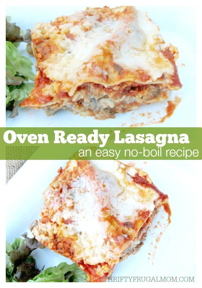How to Use Oven Ready Lasagna Noodles